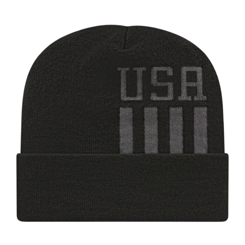 Cap America USA-Made Beanie RKUSA12 Patriotic Knit Cap with Cuff