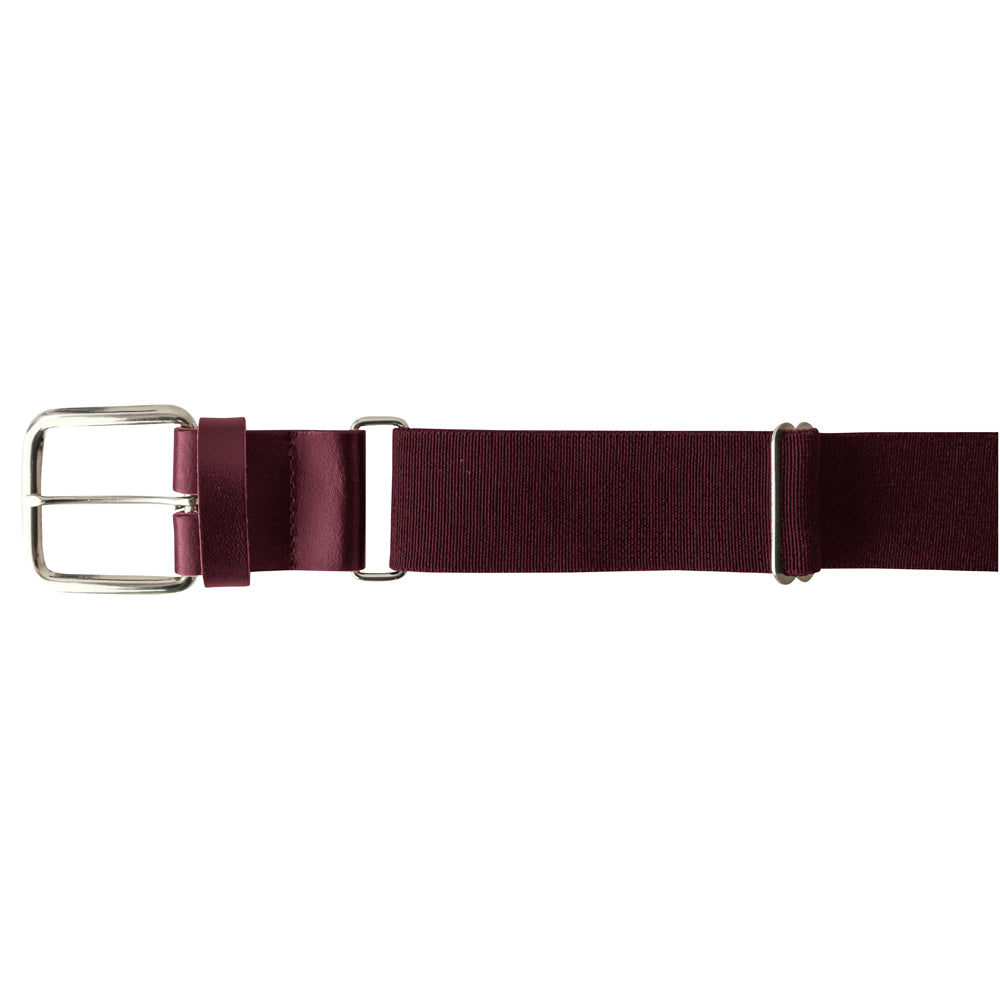 Champro A062 MVP Baseball Belt - Youth Sizing Champro MAROON