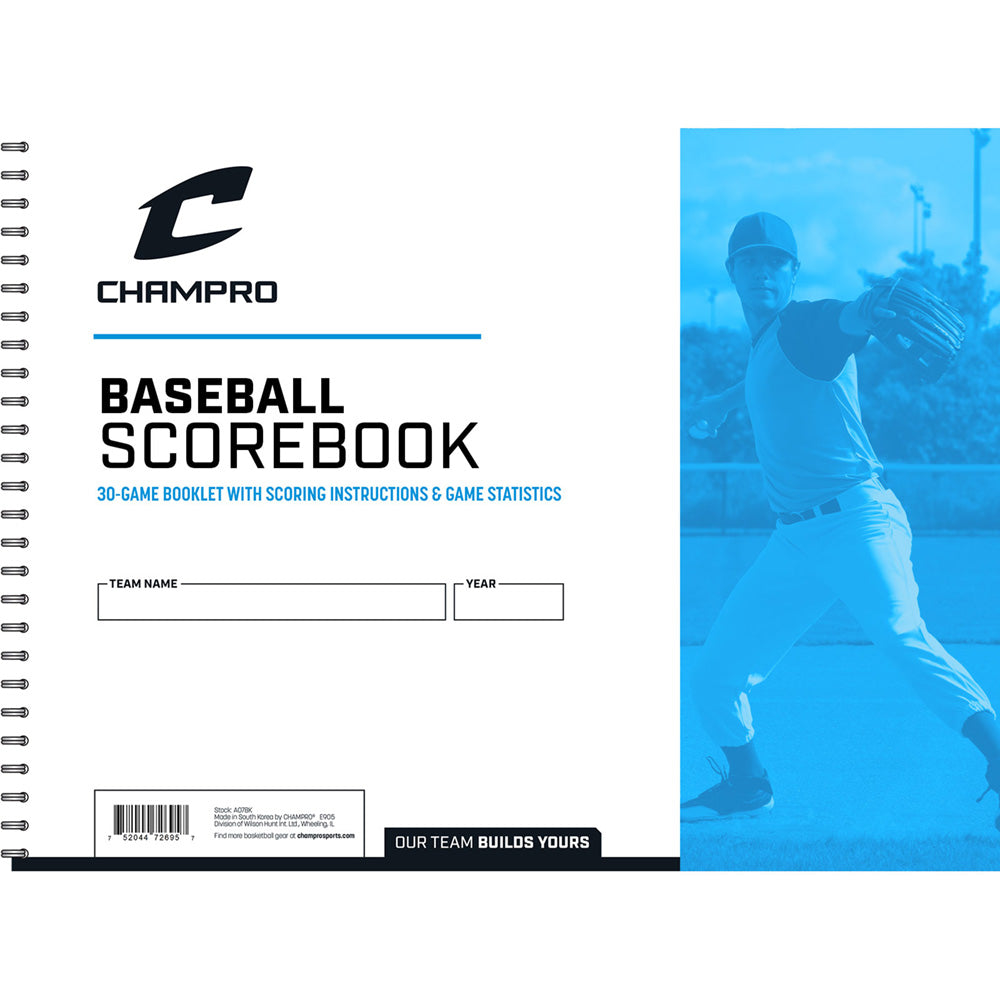 Champro Baseball Score Book | Champro A07 Champro Standard Standard