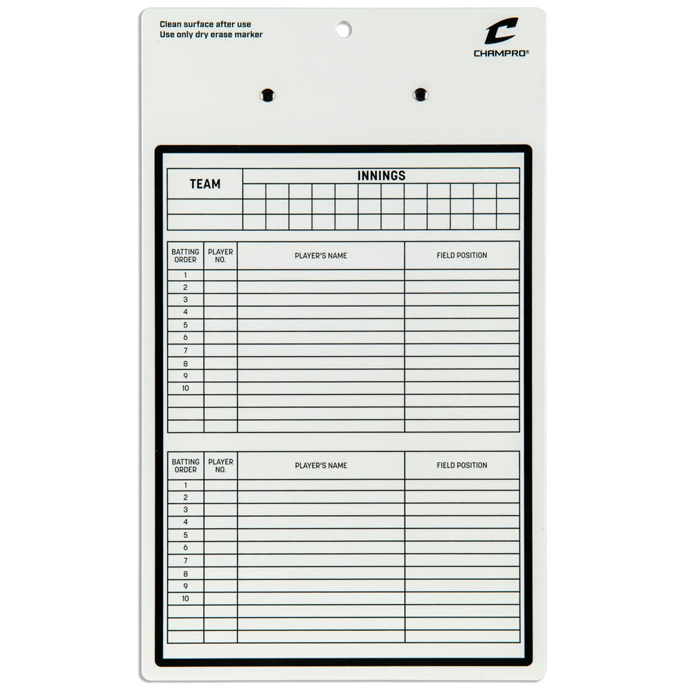 Champro Baseball/Softball Coaches Board | Champro A091