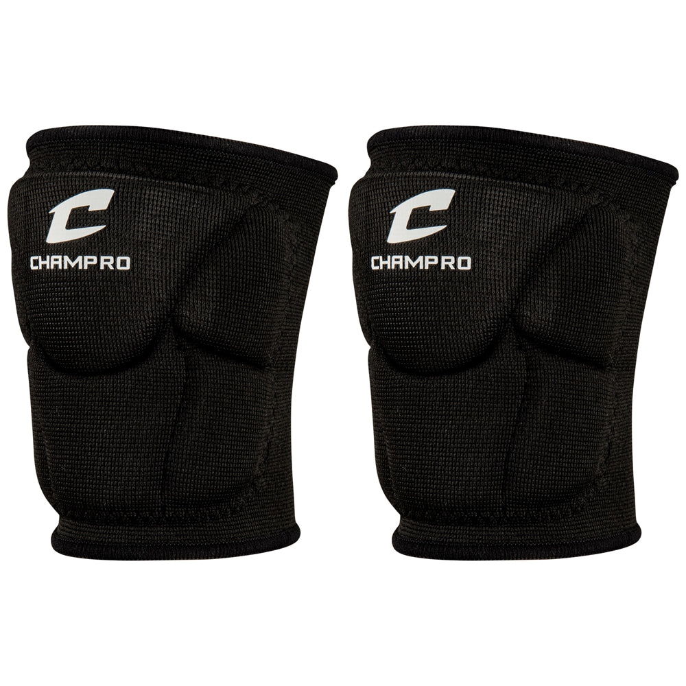 Champro Pro-Plus Low Profile Knee Pad | Champro A2001 Champro BLACK S
