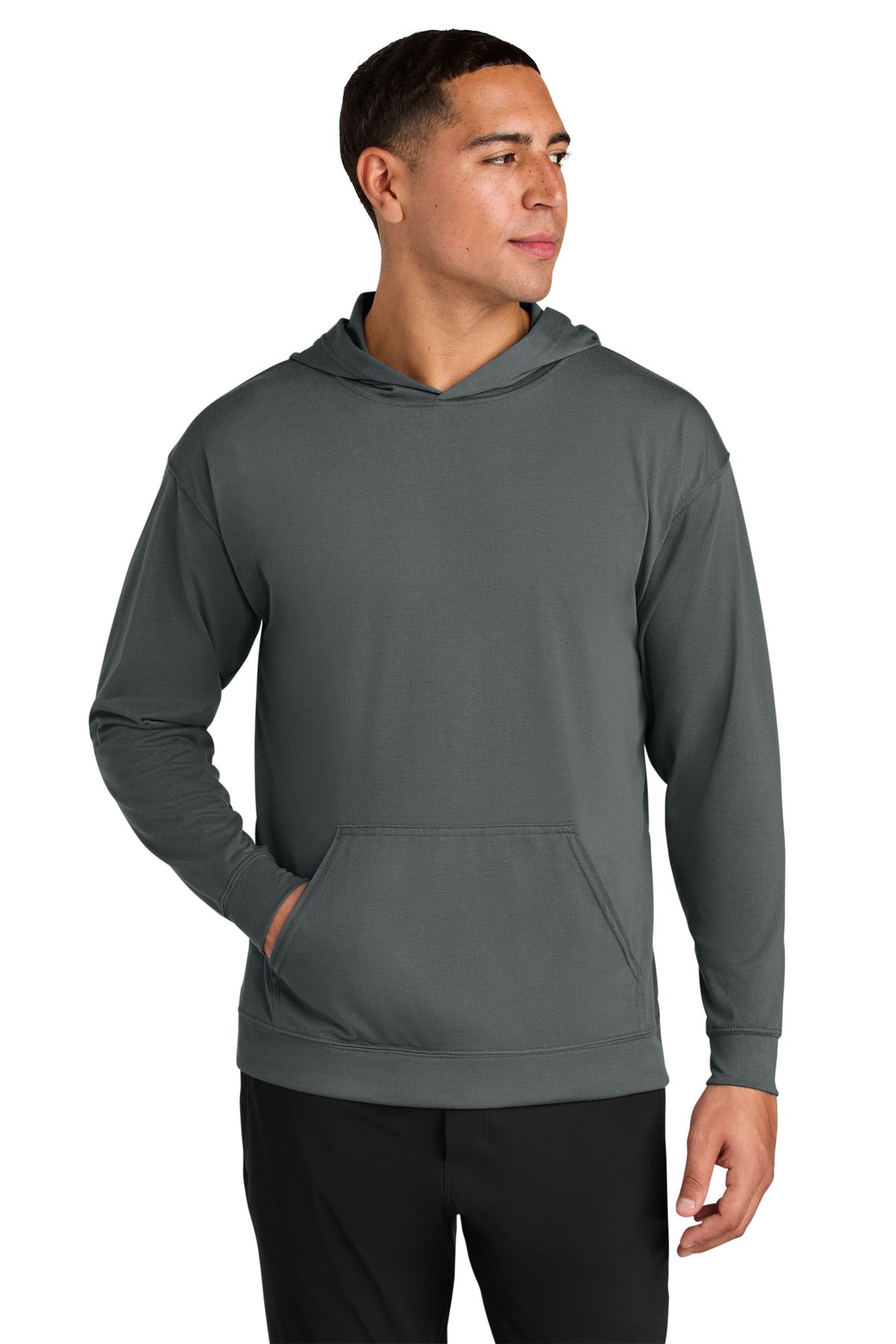 A4 Softek Long Sleeve Hooded Tee A4N3528 - A4 A4N3528
