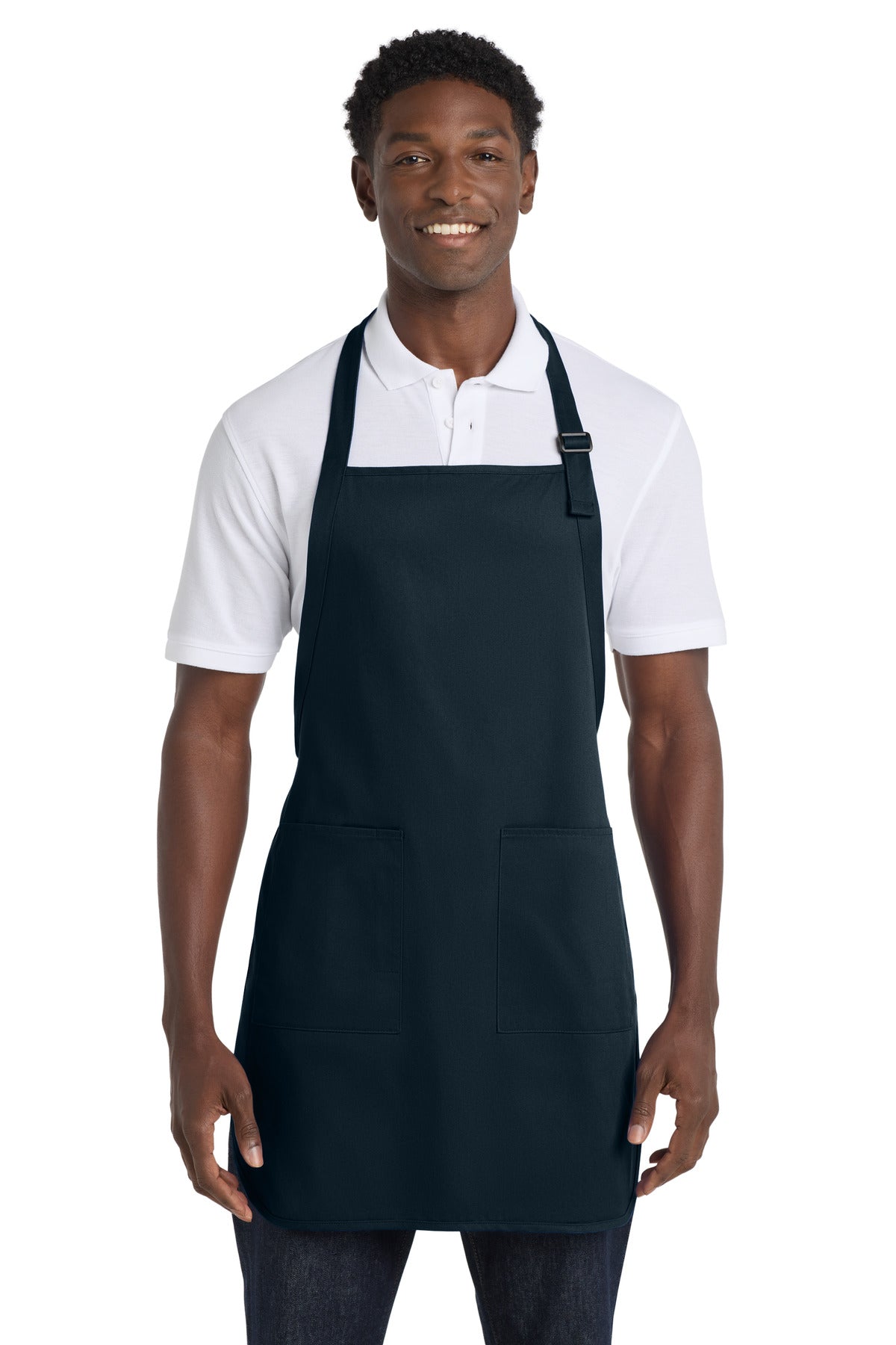 Port Authority ® Full-Length Apron with Pockets. A500 - Port Authority A500