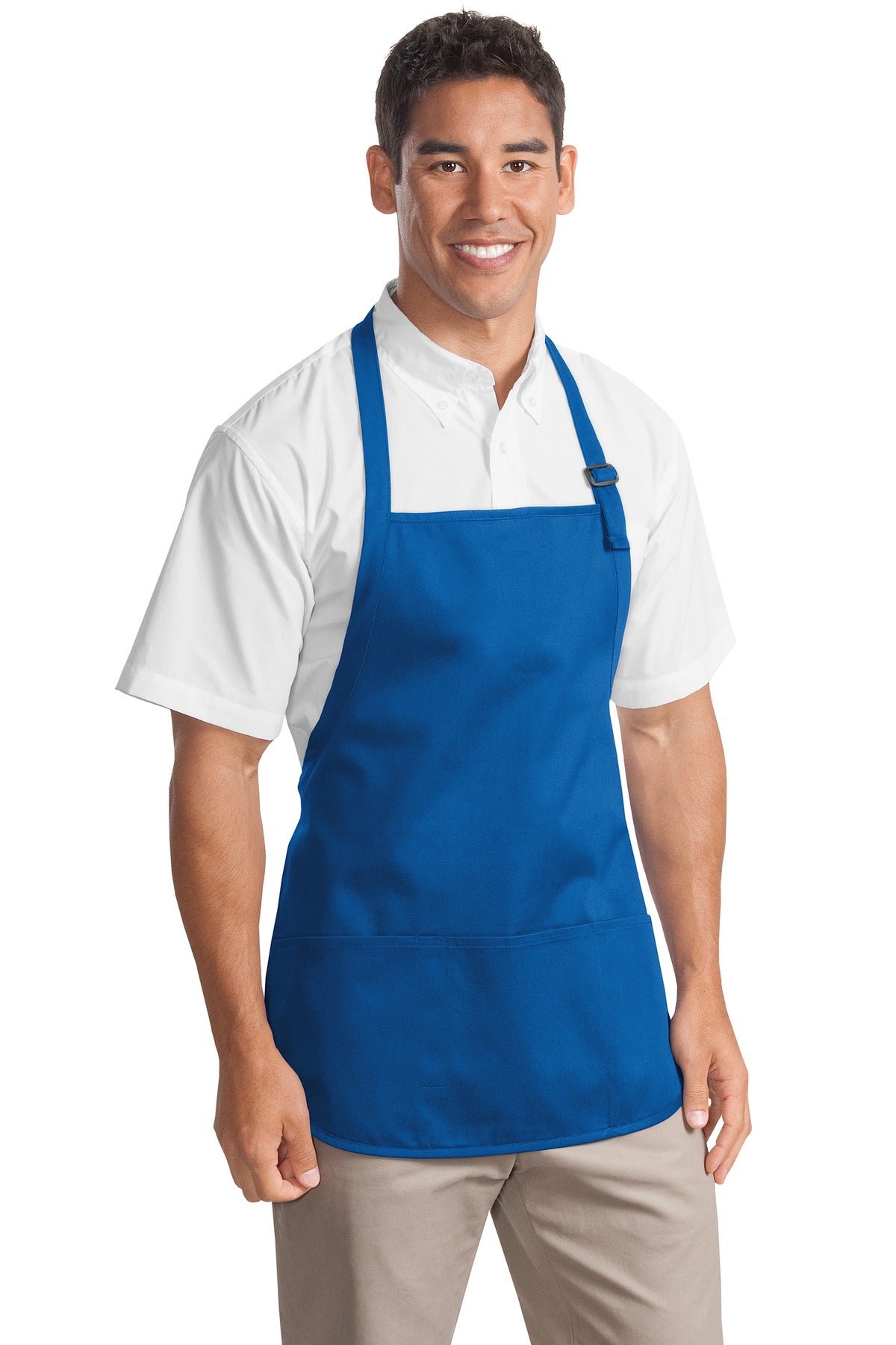 Port Authority ® Medium-Length Apron with Pouch Pockets. A510 - Port Authority A510