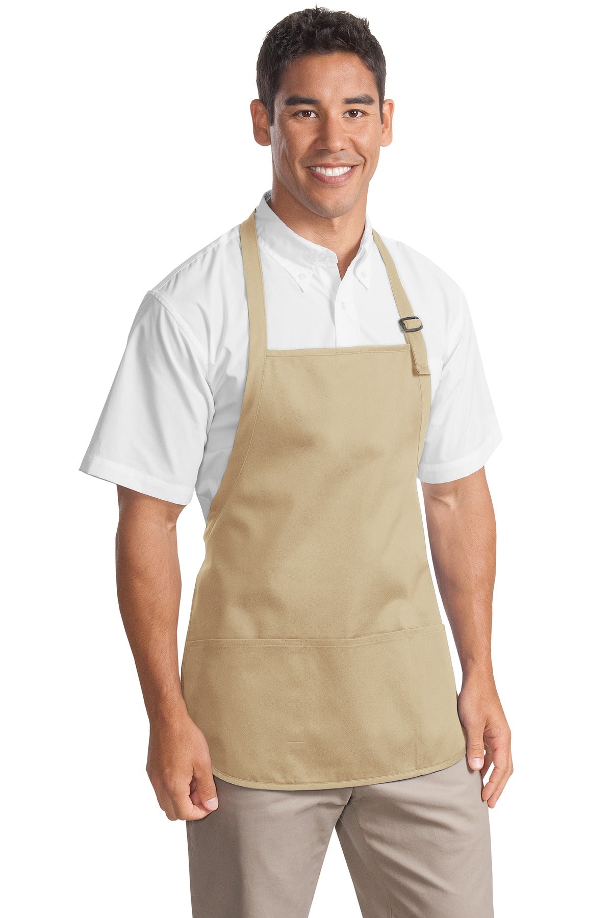 Port Authority ® Medium-Length Apron with Pouch Pockets. A510 - Port Authority A510
