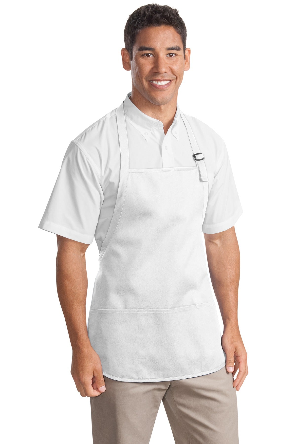 Port Authority ® Medium-Length Apron with Pouch Pockets. A510 - Port Authority A510