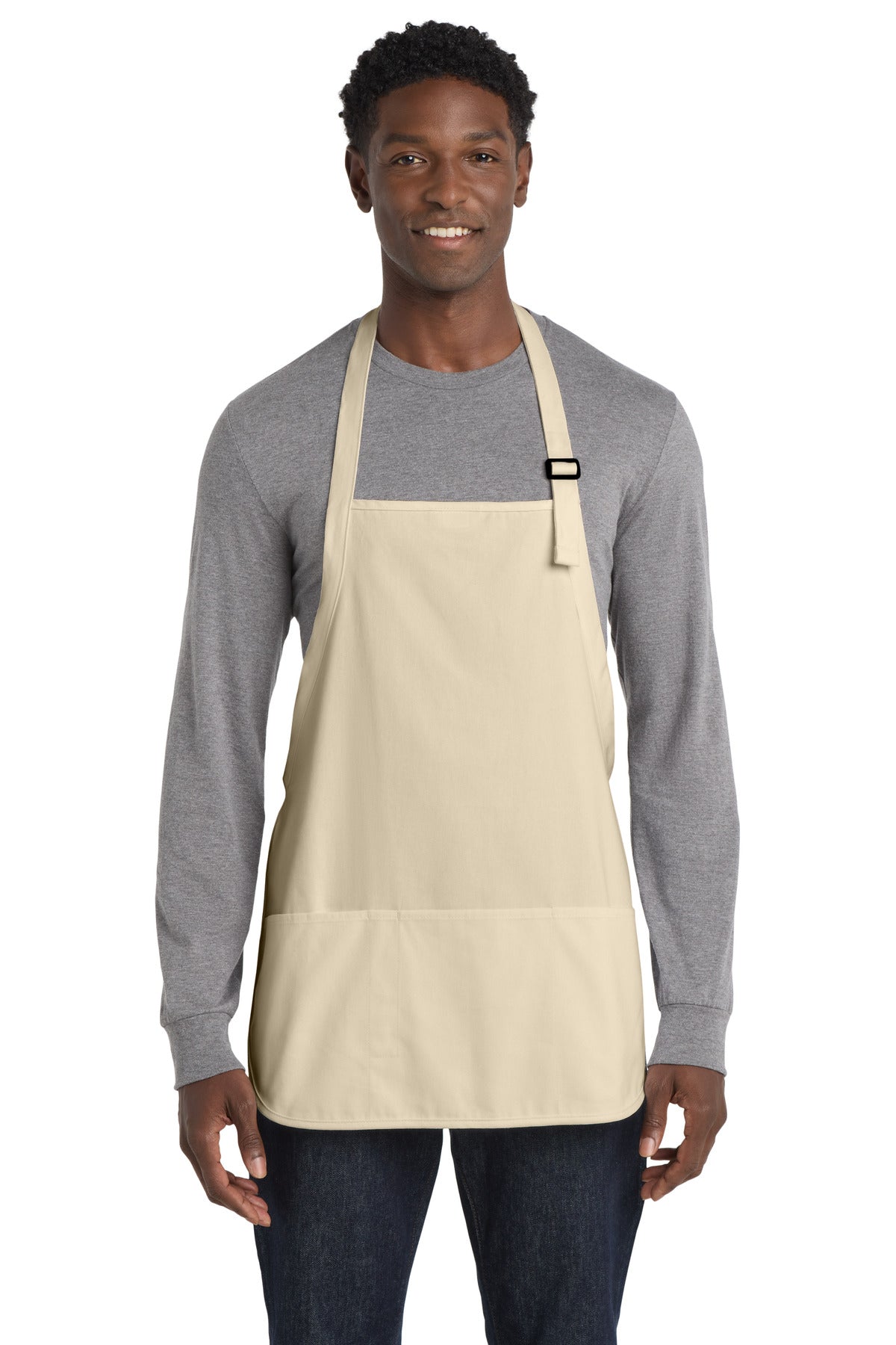 Port Authority A510 Medium-Length Apron with Pouch Pockets