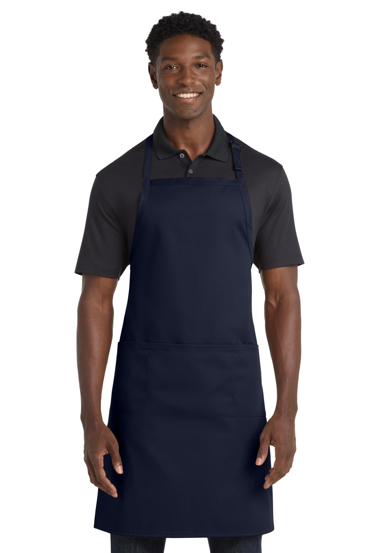 Port Authority A700 Extra Long Bib Apron Wholesale Apron