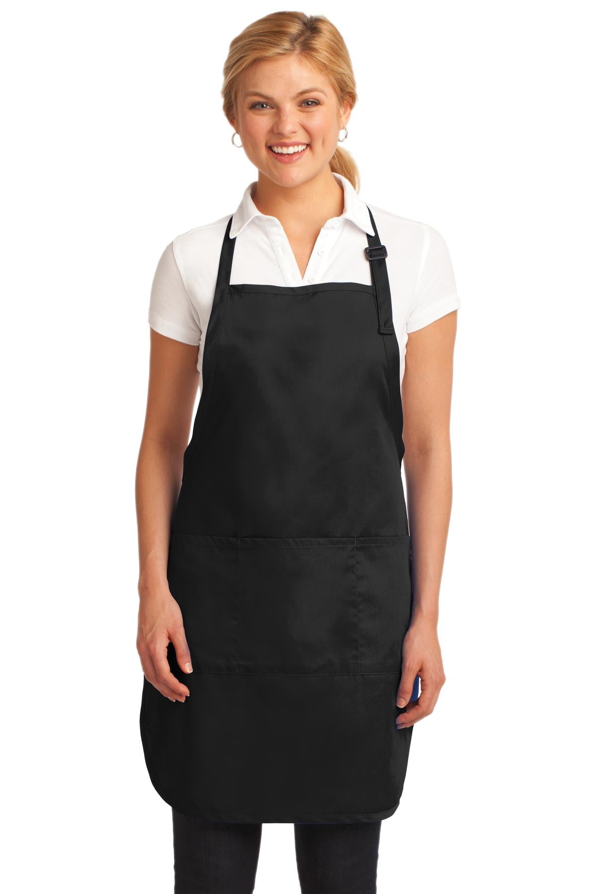 Port Authority ® Easy Care Full-Length Apron with Stain Release. A703 - Port Authority A703