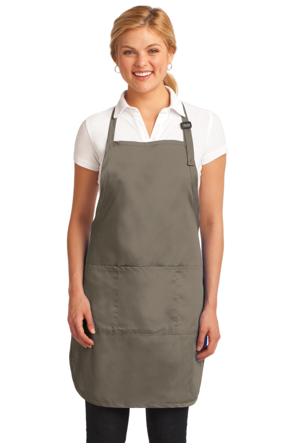 Port Authority ® Easy Care Full-Length Apron with Stain Release. A703 - Port Authority A703