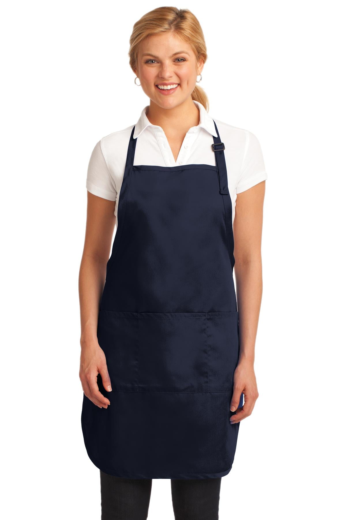 Port Authority ® Easy Care Full-Length Apron with Stain Release. A703 - Port Authority A703