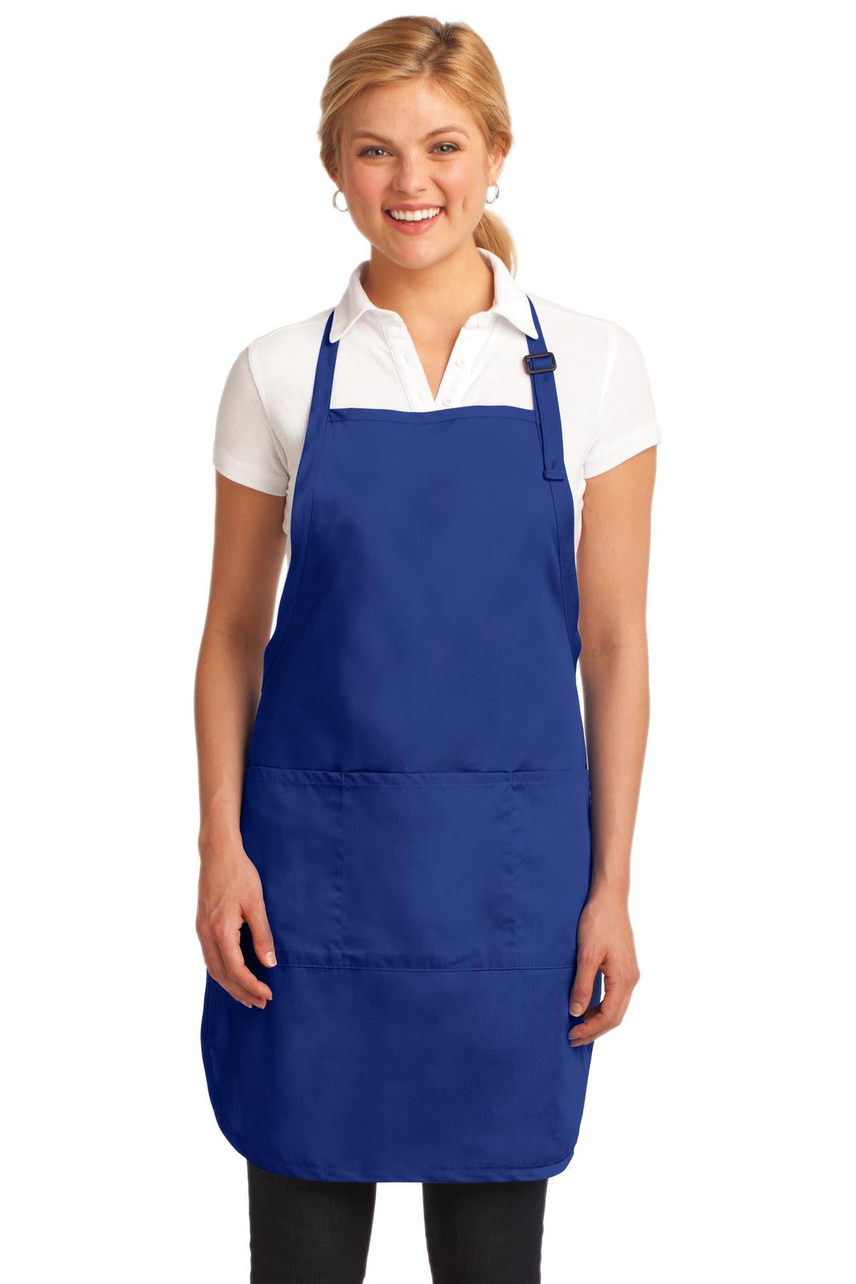 Port Authority ® Easy Care Full-Length Apron with Stain Release. A703 - Port Authority A703