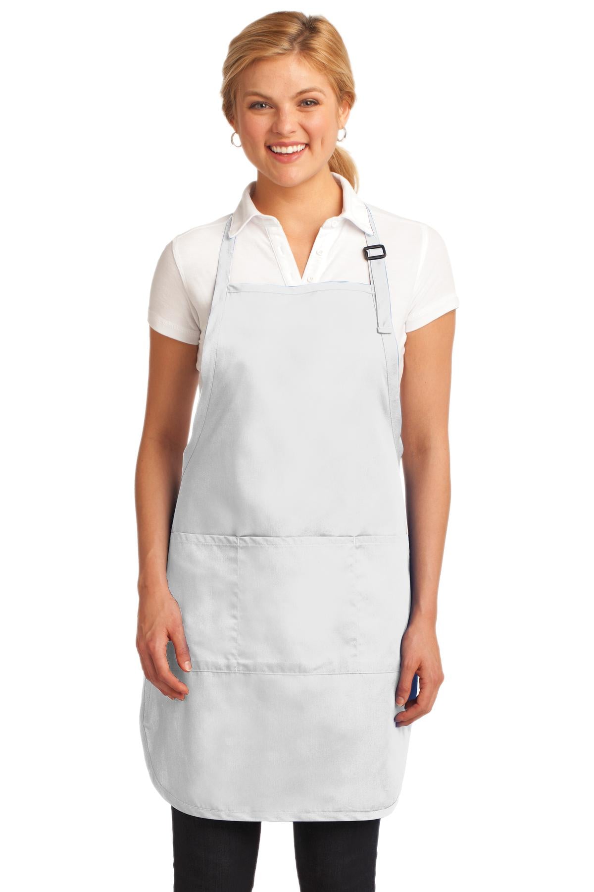 Port Authority ® Easy Care Full-Length Apron with Stain Release. A703 - Port Authority A703