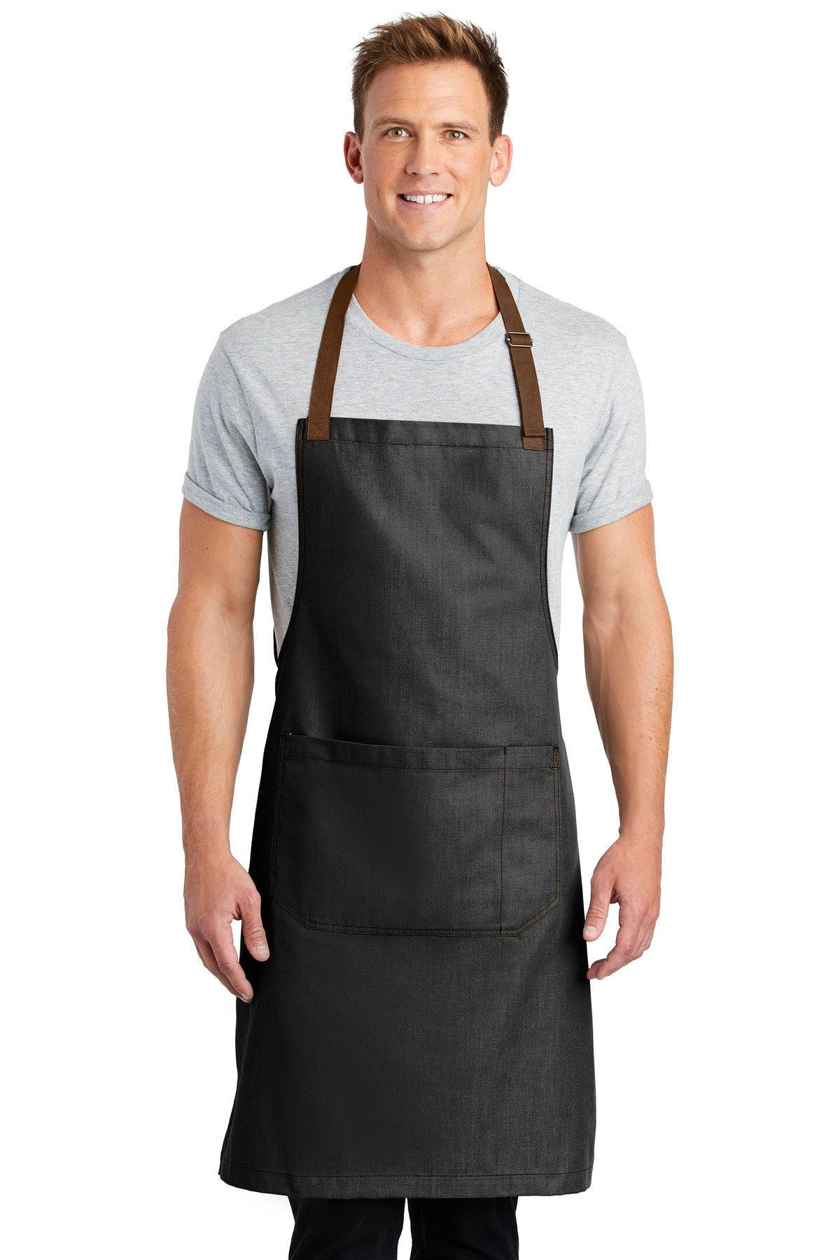 Port Authority ® Market Full-Length Bib Apron. A800 - Port Authority A800