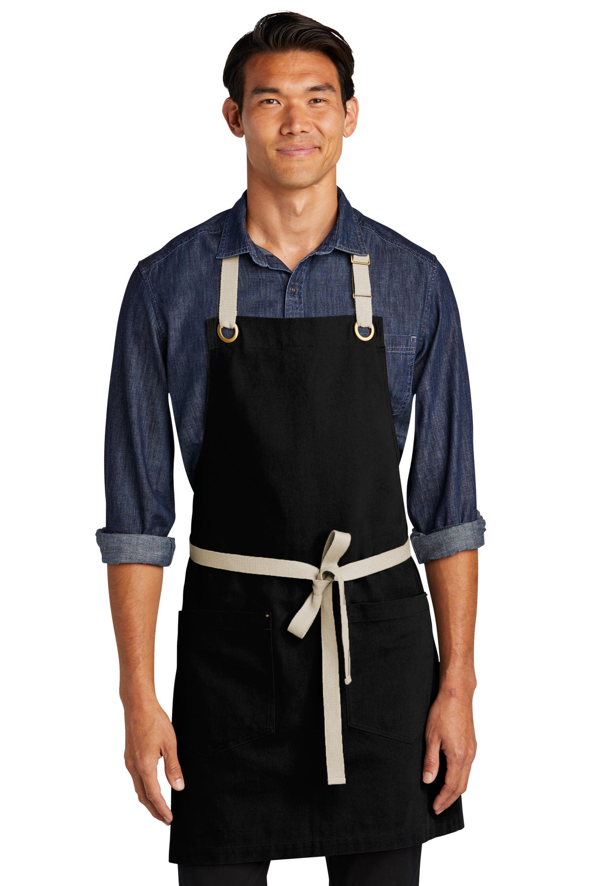 Port Authority A815 Canvas Full-Length Two-Pocket Apron Wholesale