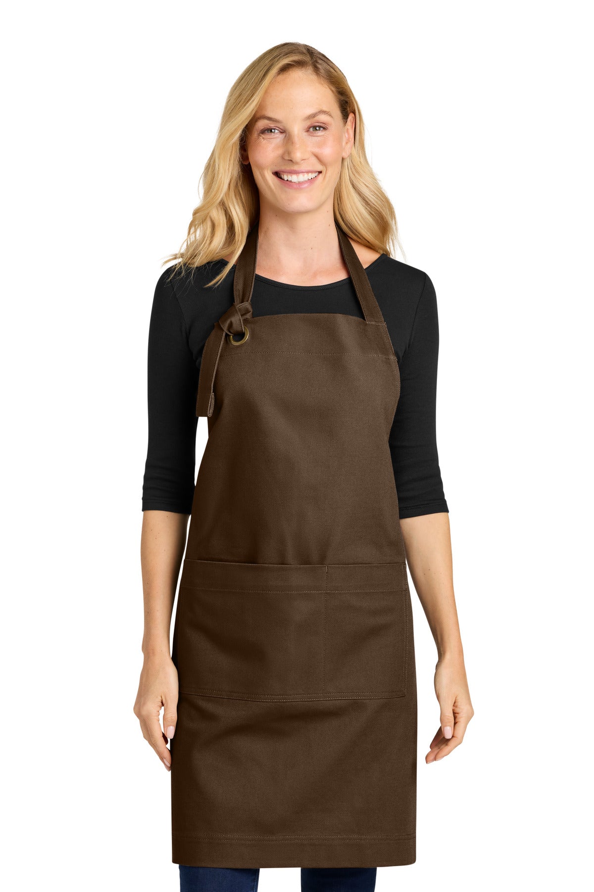 Port Authority ® Signature Heavy Twill Bib Apron A900 - Port Authority A900