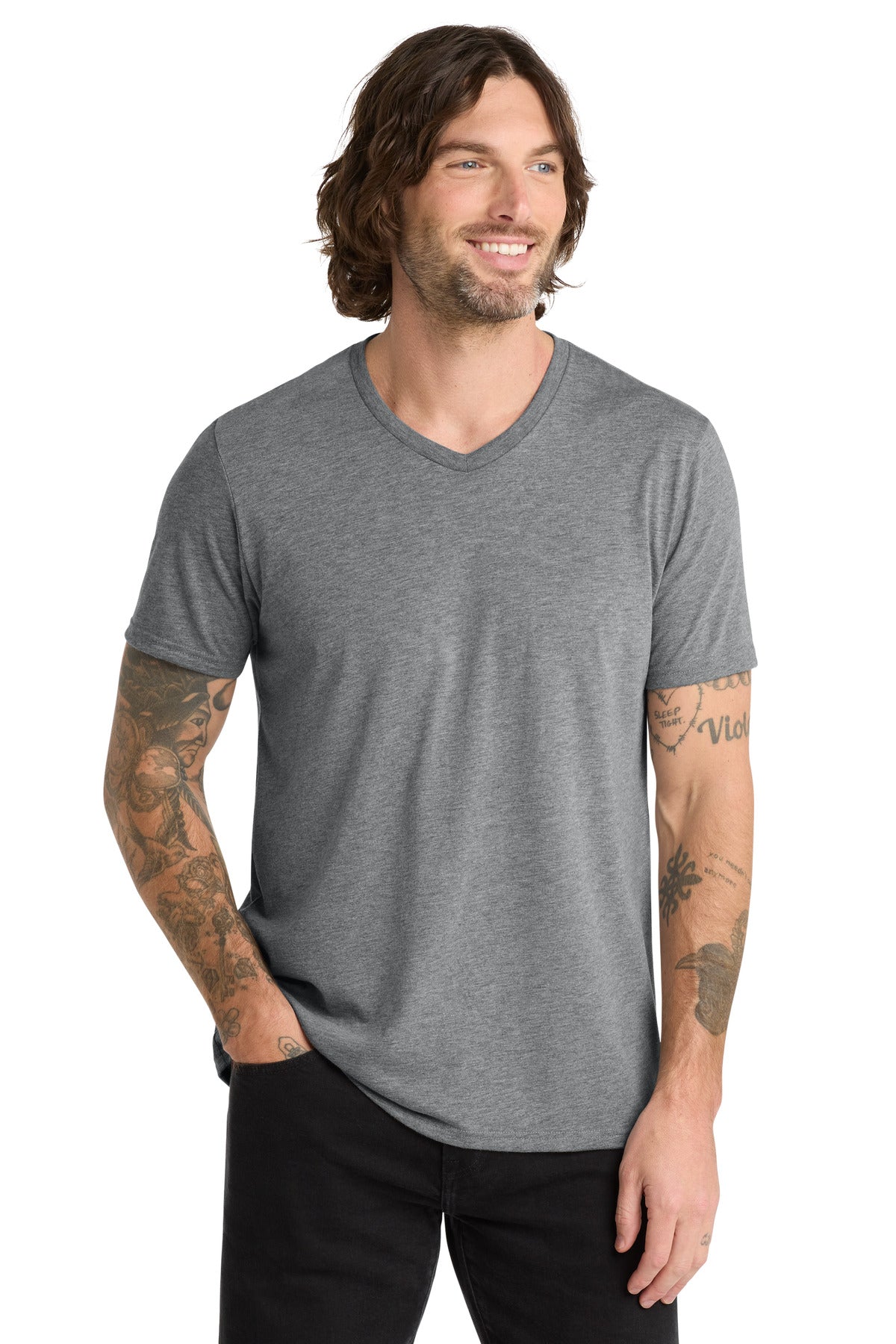 Allmade ® Unisex Tri-Blend V-Neck Tee AL2014 - AllMade AL2014