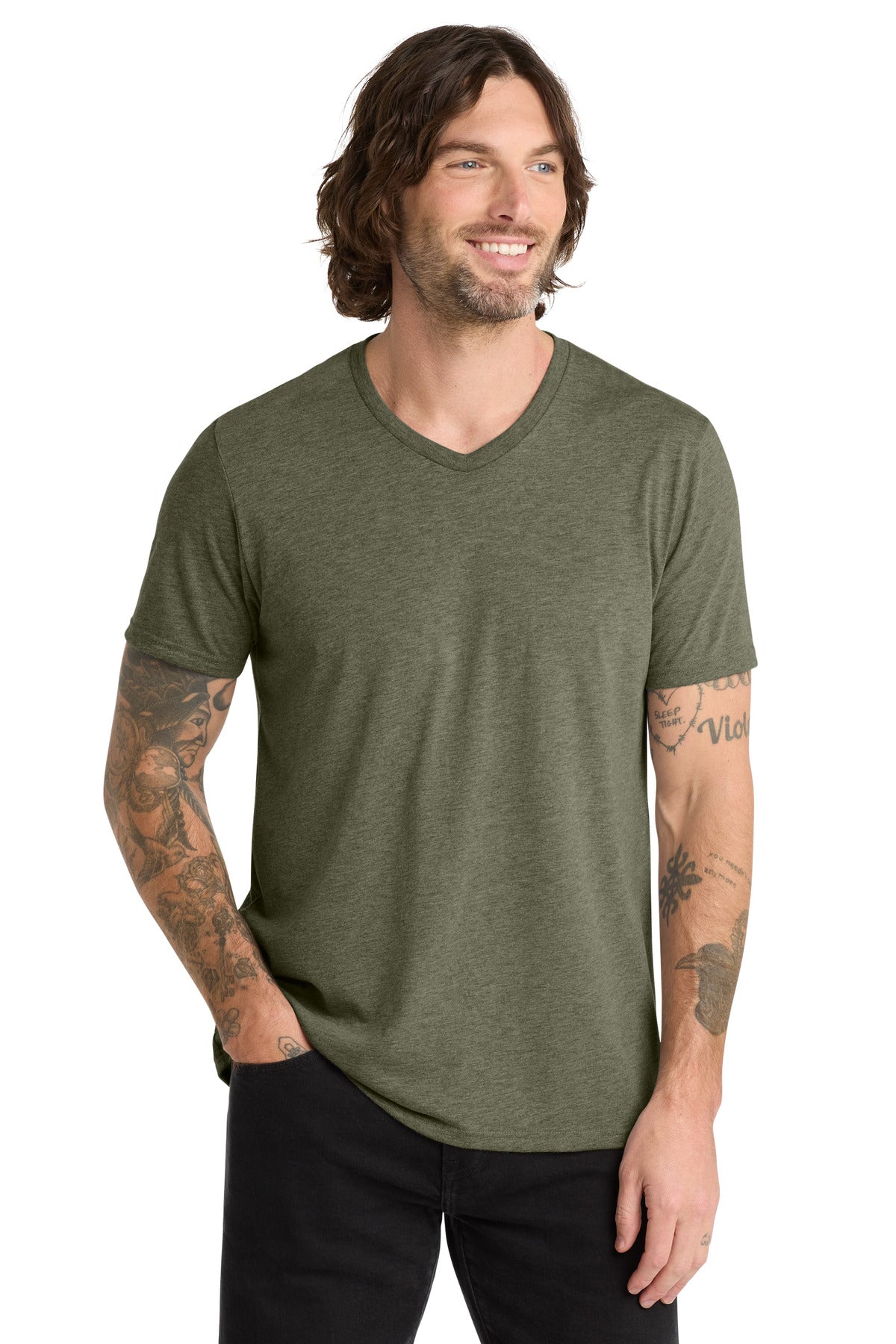 Allmade ® Unisex Tri-Blend V-Neck Tee AL2014 - AllMade AL2014