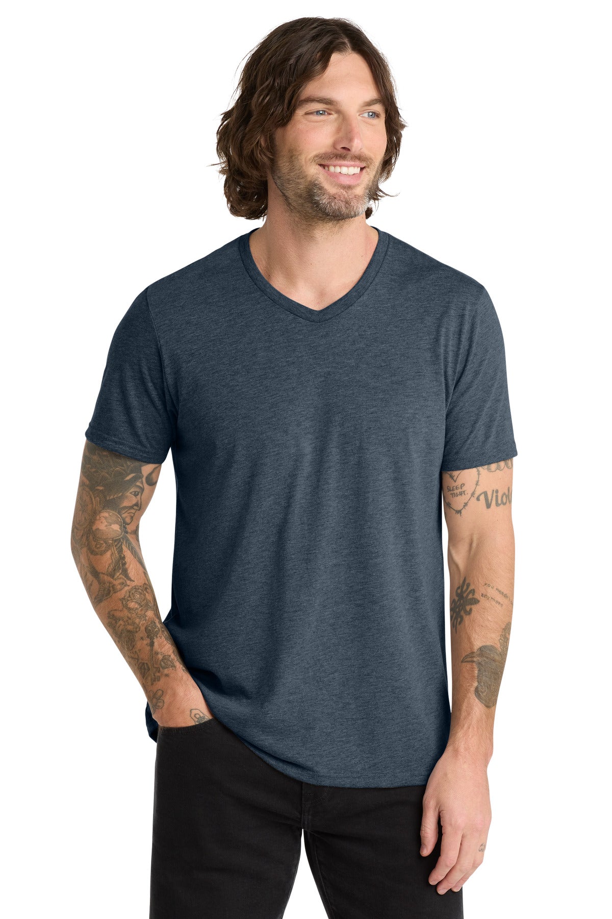 Allmade ® Unisex Tri-Blend V-Neck Tee AL2014 - AllMade AL2014