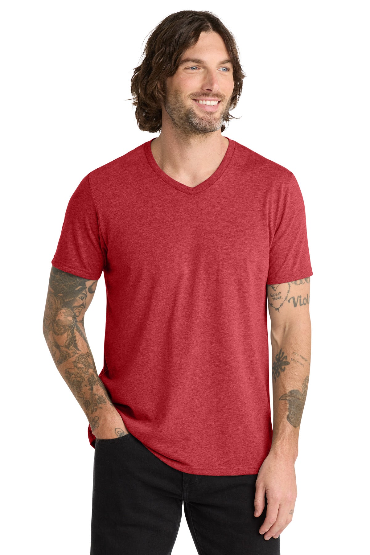 Allmade ® Unisex Tri-Blend V-Neck Tee AL2014 - AllMade AL2014