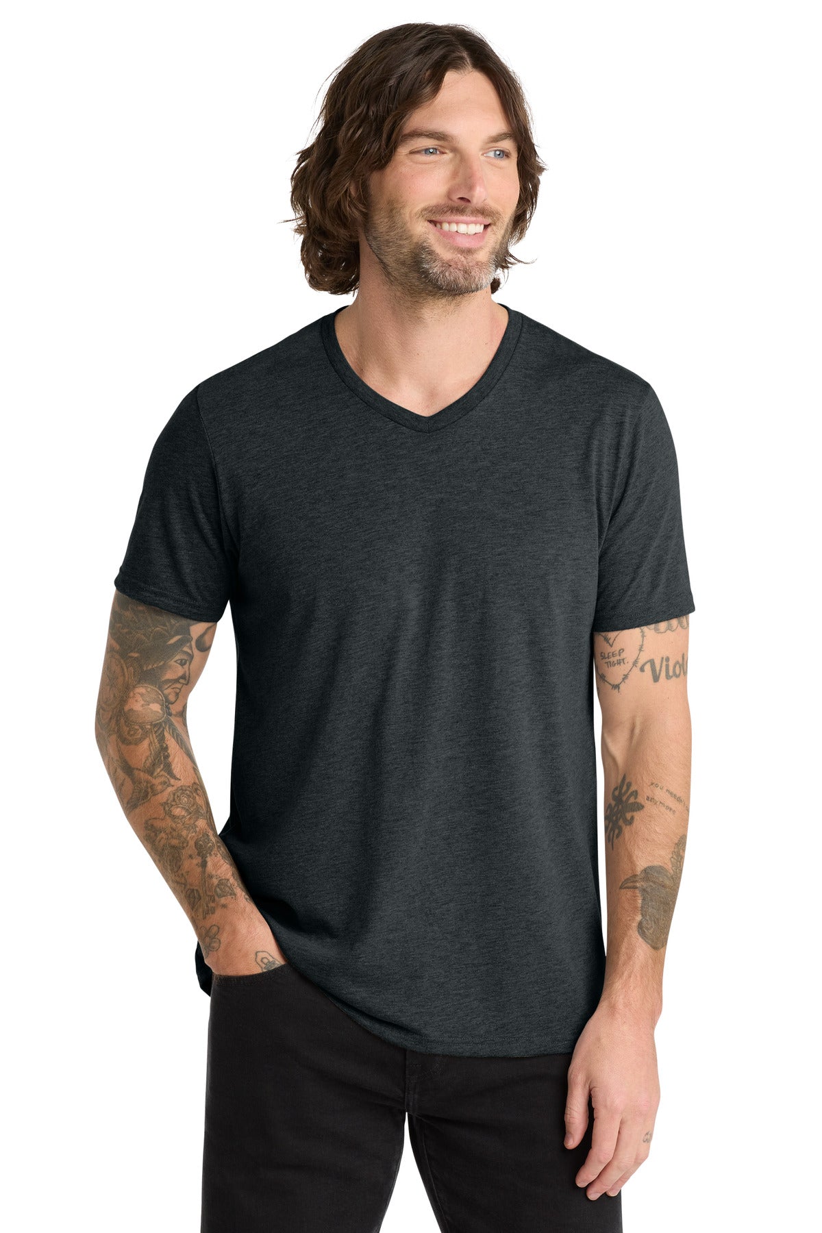 Allmade ® Unisex Tri-Blend V-Neck Tee AL2014 - AllMade AL2014