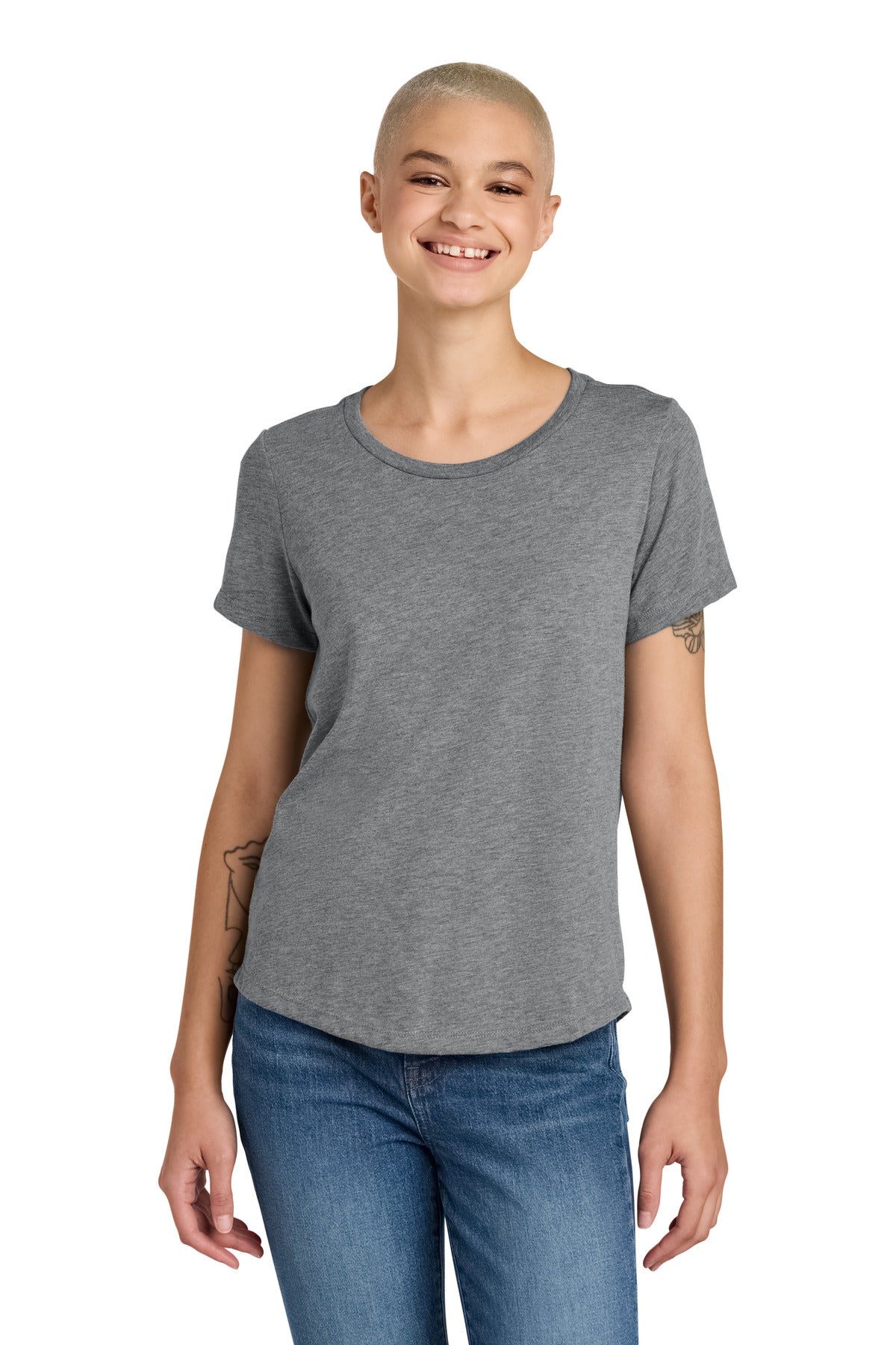 Allmade ® Women's Relaxed Tri-Blend Scoop Neck Tee AL2015 - AllMade AL2015
