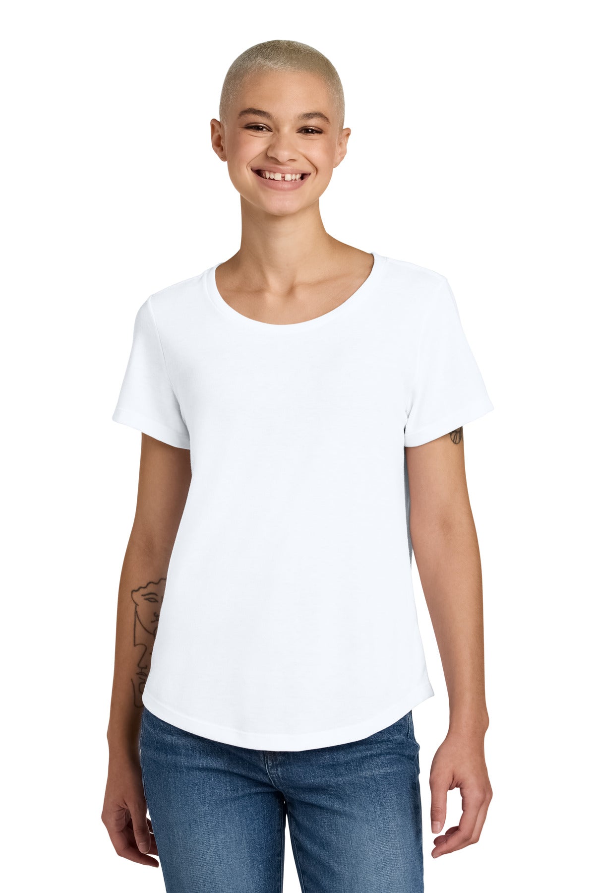 Allmade ® Women's Relaxed Tri-Blend Scoop Neck Tee AL2015 - AllMade AL2015
