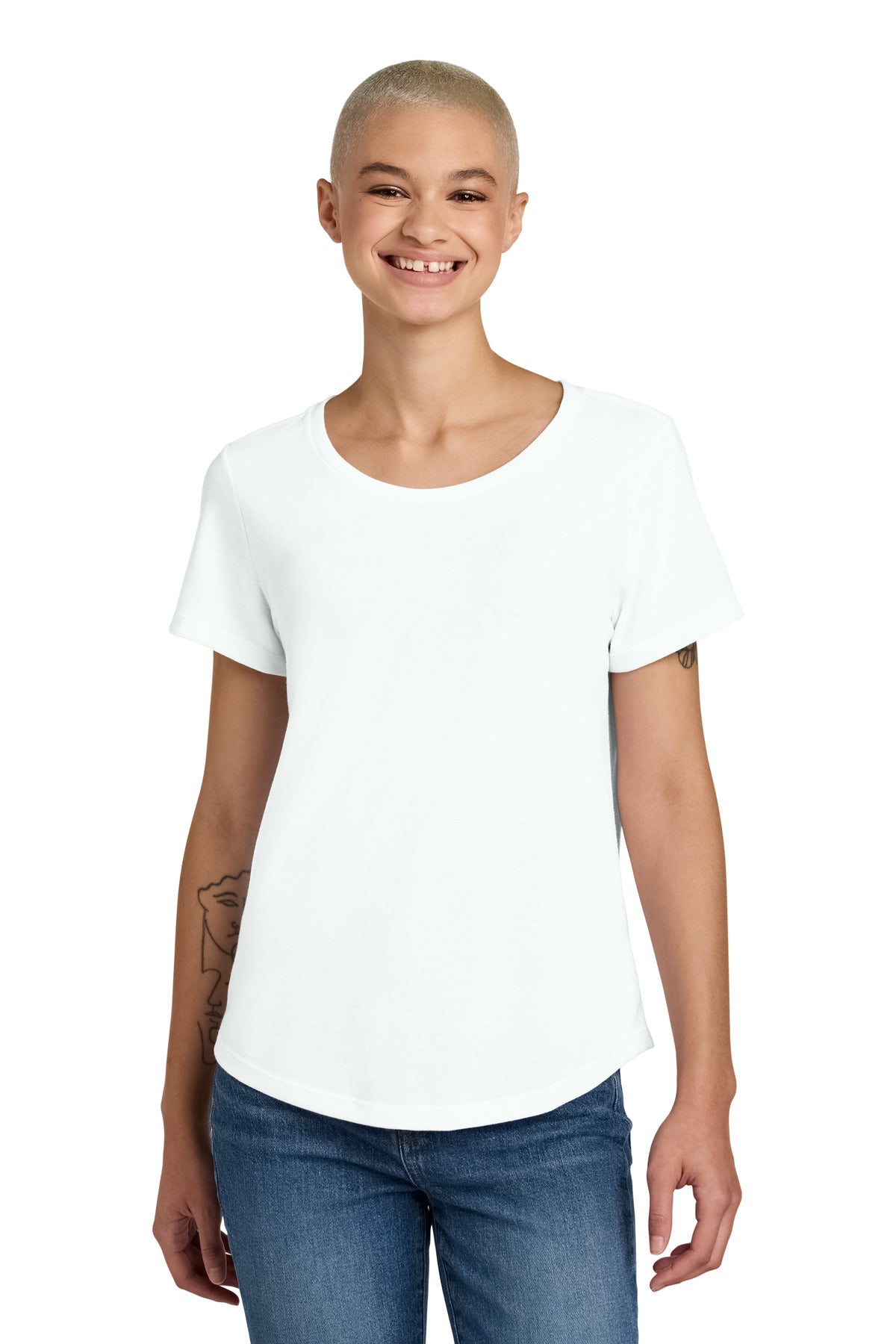 Allmade ® Women's Relaxed Tri-Blend Scoop Neck Tee AL2015 - AllMade AL2015