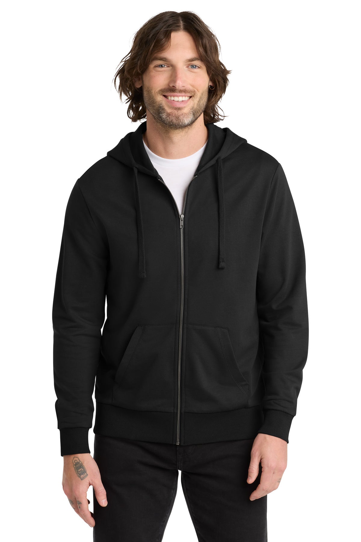 Joe's USA Unisex Organic French Terry Full-Zip Hoodie