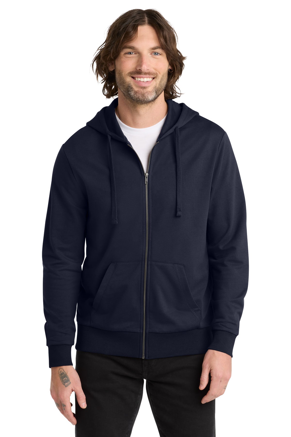 Joe's USA Unisex Organic French Terry Full-Zip Hoodie