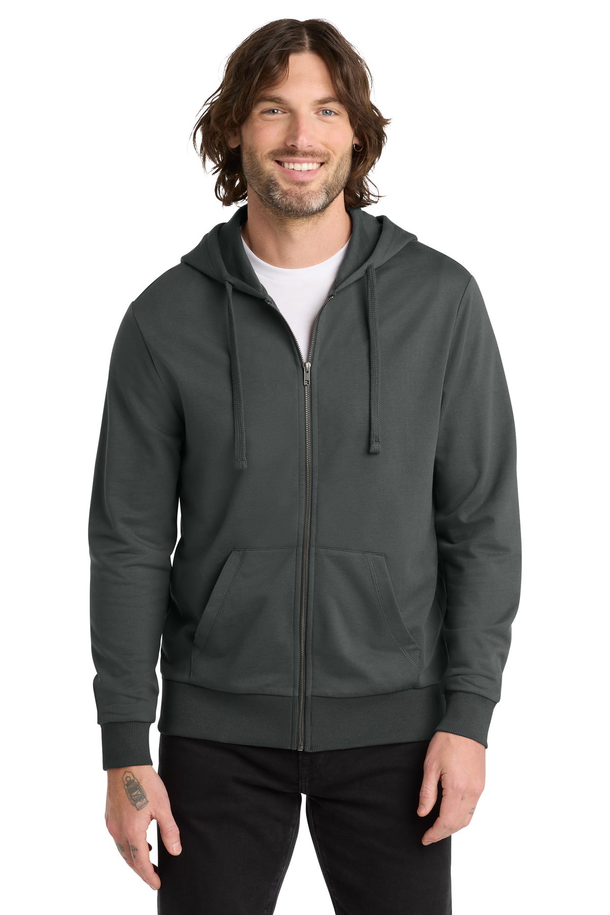 Allmade ® Unisex Organic French Terry Full-Zip Hoodie AL4002 - AllMade AL4002