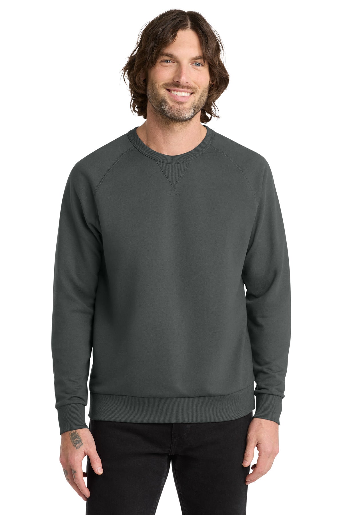 Allmade ® Unisex Organic French Terry Crewneck Sweatshirt AL4004 - AllMade AL4004