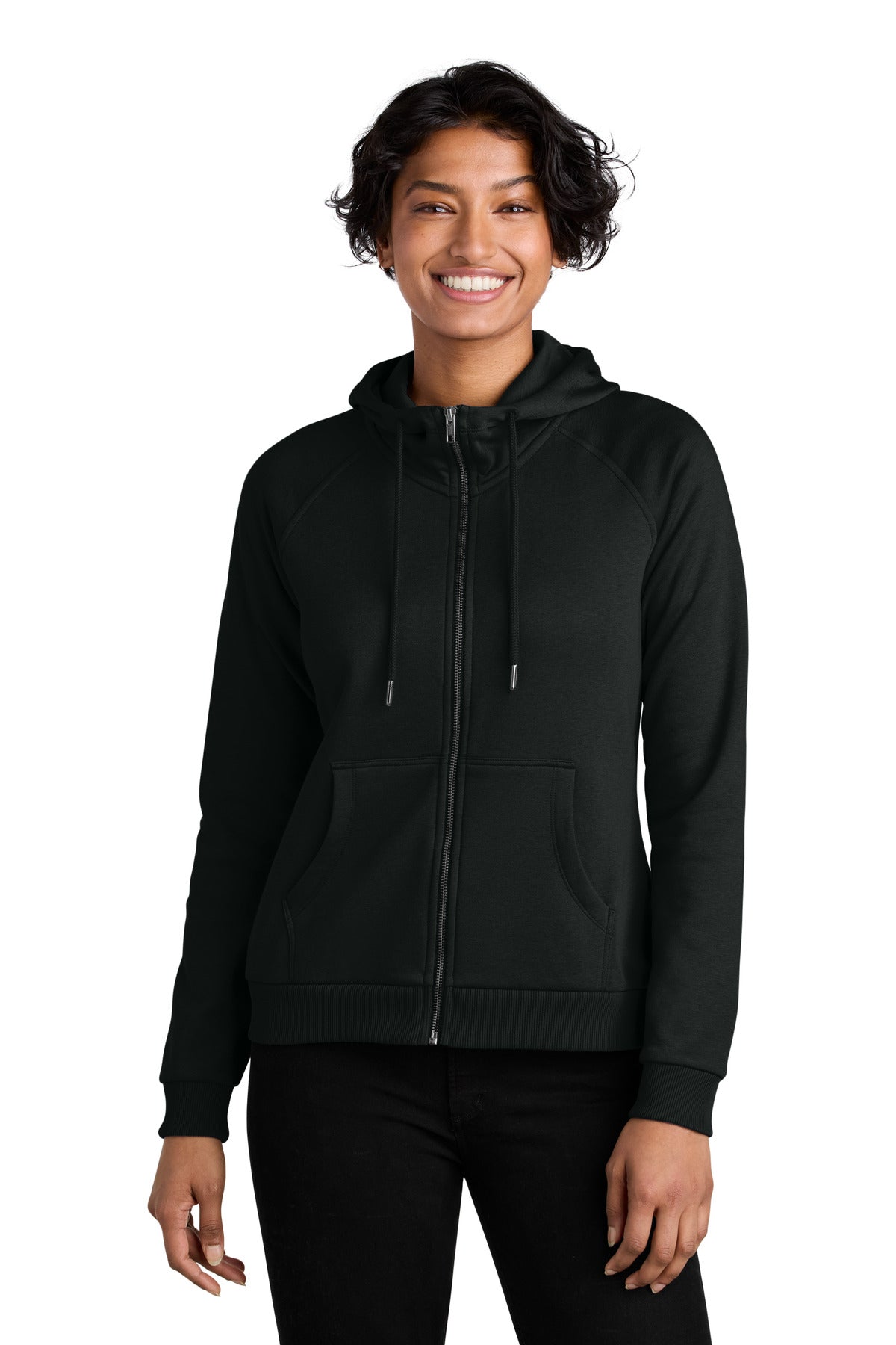 Allmade ® Women's Organic CVC Fleece Full-Zip Hoodie AL5003 - AllMade AL5003