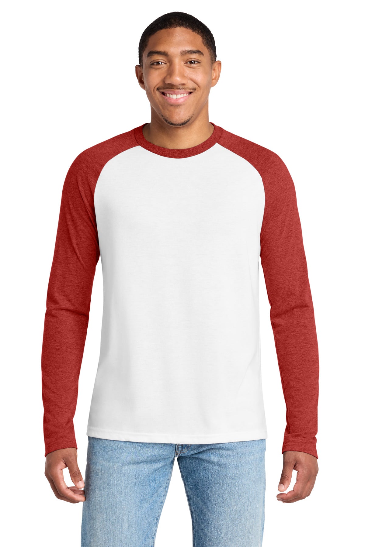 Allmade ® Unisex Tri-Blend Long Sleeve Colorblock Raglan AL6009 - AllMade AL6009