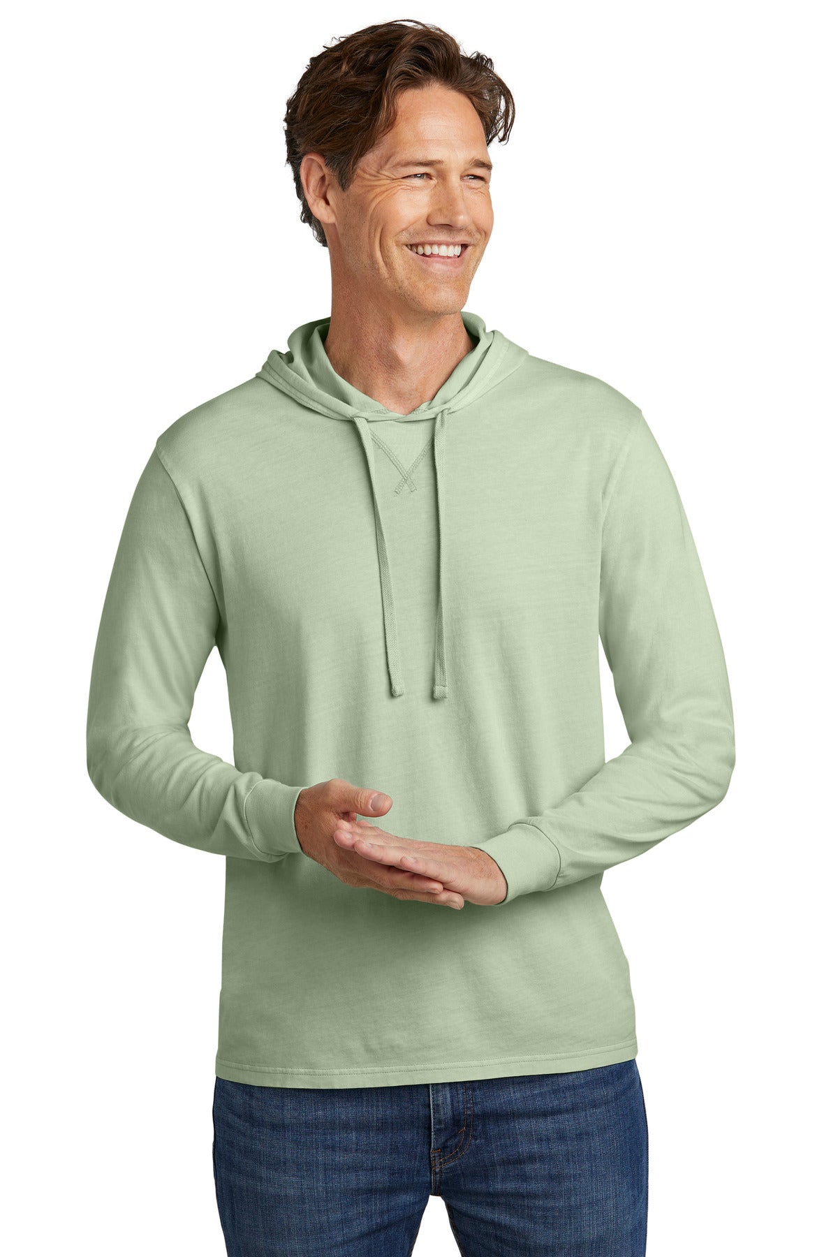 Allmade ® Unisex Mineral Dye Organic Cotton Hoodie Tee AL6305 - AllMade AL6305