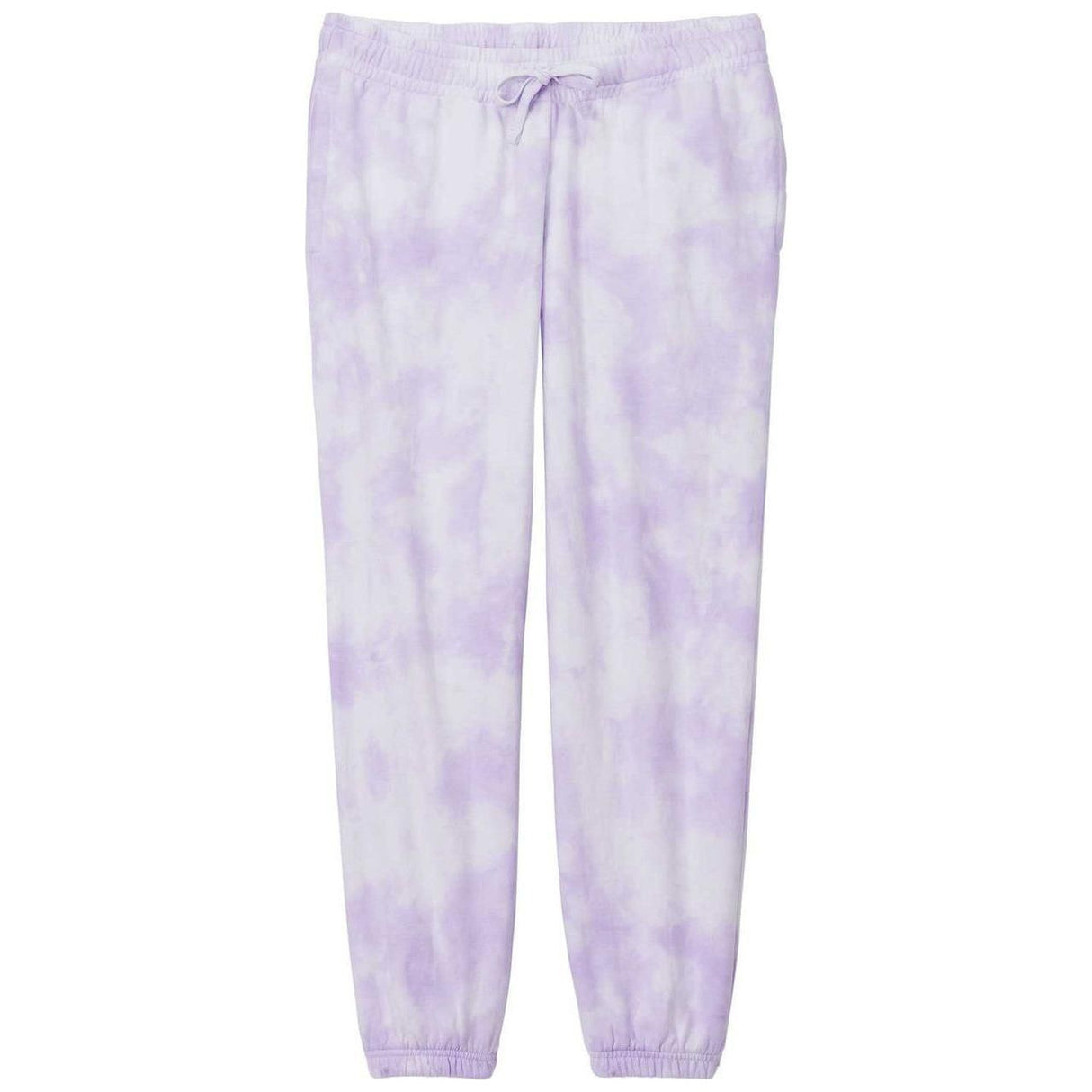 Joe's USA Ladies Beach Washed Cloud Fleece Tie-Dye Sweatpants Joe's USA Amethyst X-Small