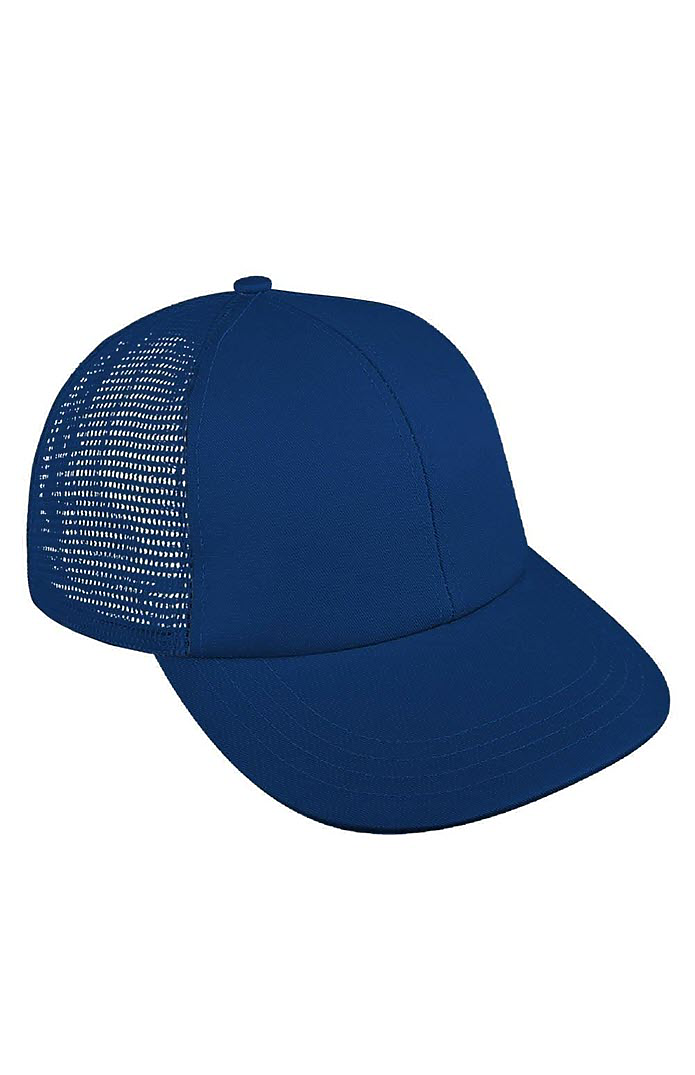 Royal Apparel B77222U Mesh Lowstyle Cap - Navy