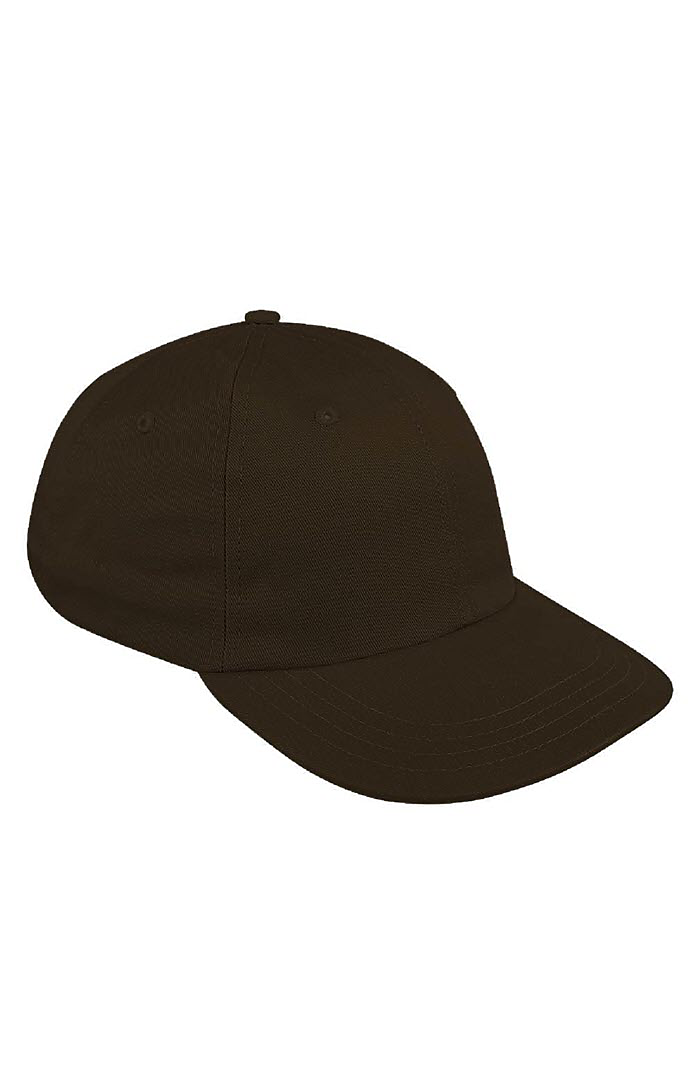 Royal Apparel B77540U Slide Buckle Dad Cap - Black
