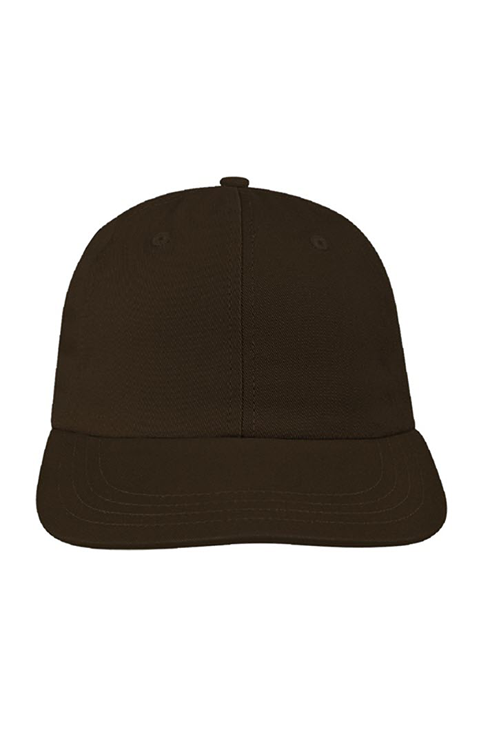 Royal Apparel B77540U Slide Buckle Dad Cap - Black