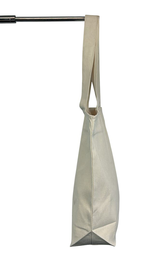 Royal Apparel B9025C Basic Supply Co. Canvas Zippered 25L Tote - Natural