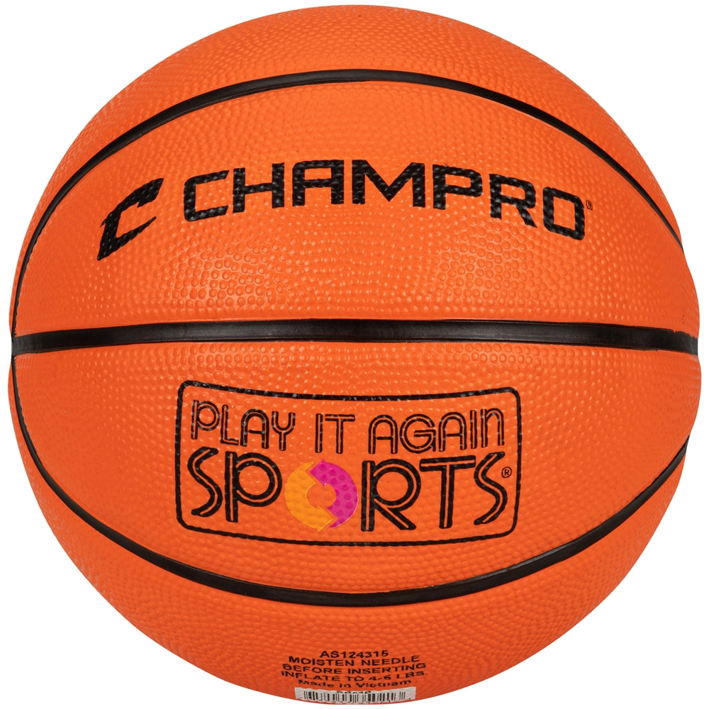 Champro PIAS Mini Rubber Basketball | Champro BB54P Champro Standard Standard