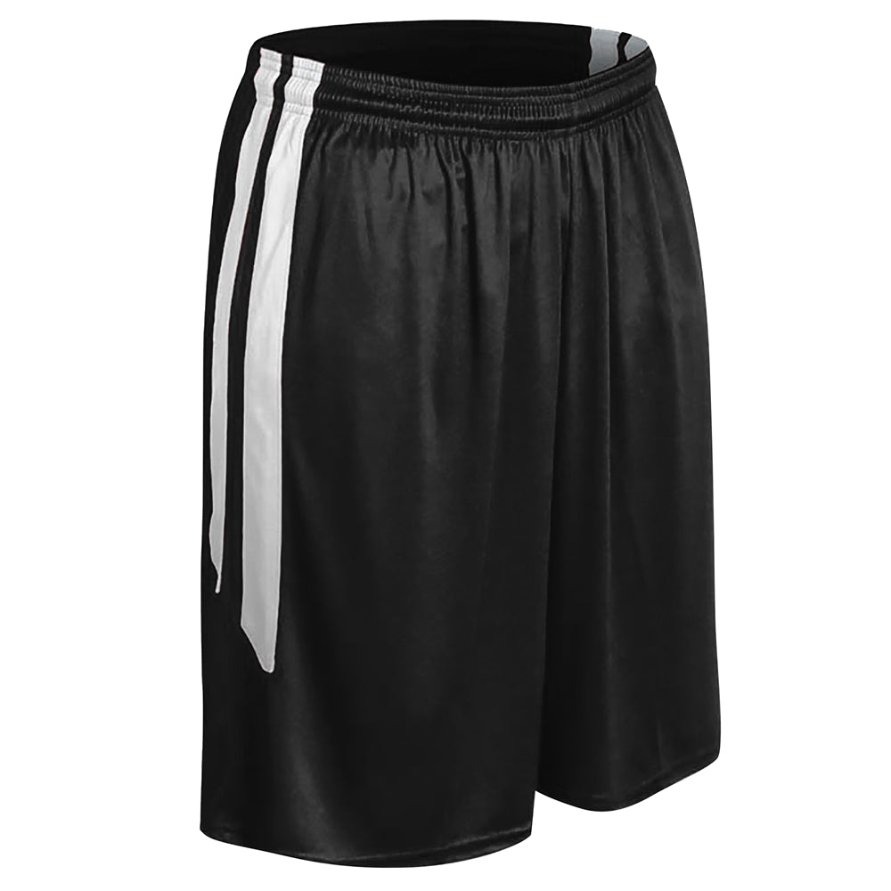 Champro DRI-GEAR® Muscle Basketball Short - BLACKWHITE | Champro BBS9 Champro BLACKWHITE S