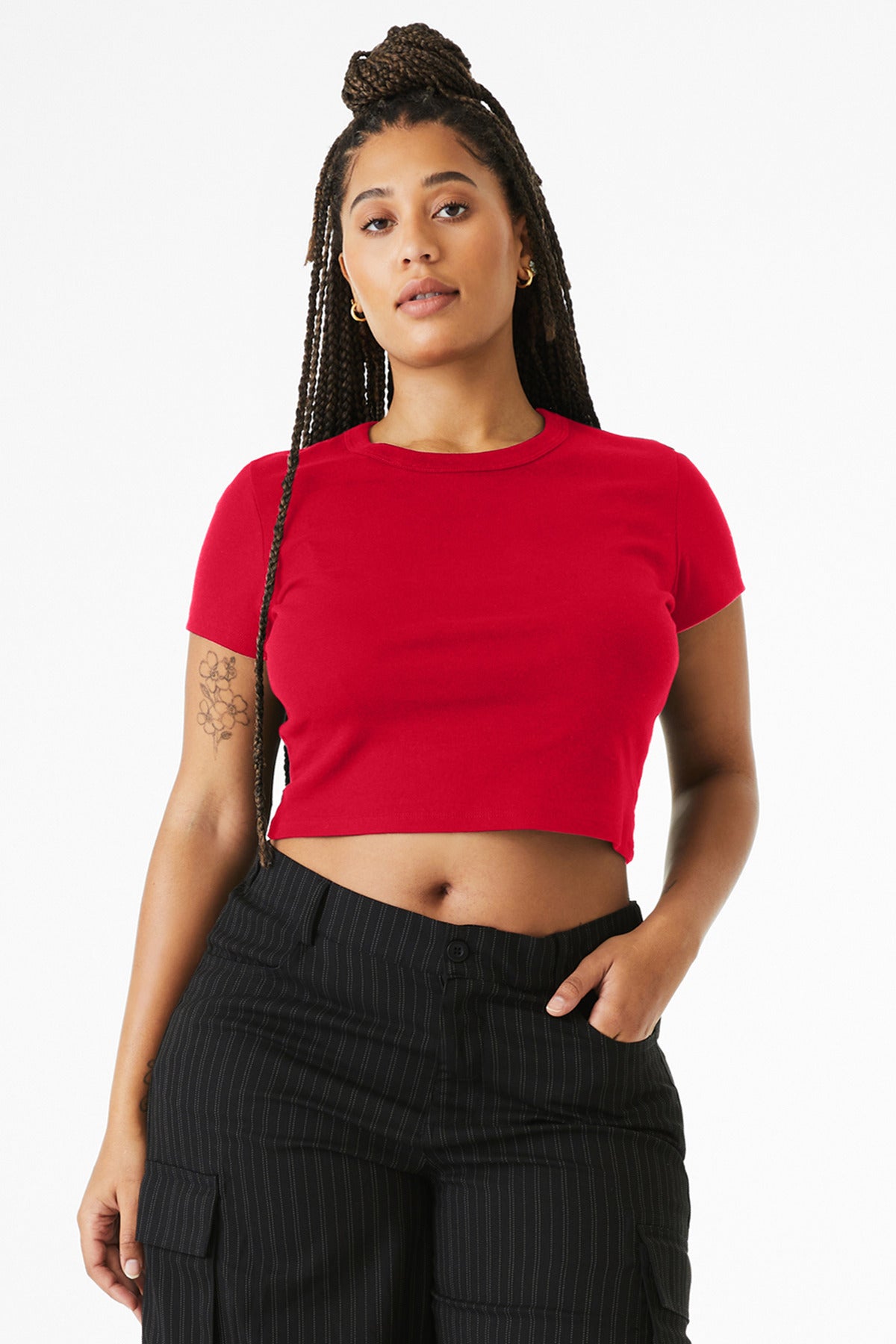 BELLA+CANVAS ® Women's Micro Rib Baby Tee BC1010 - Bella + Canvas BC1010