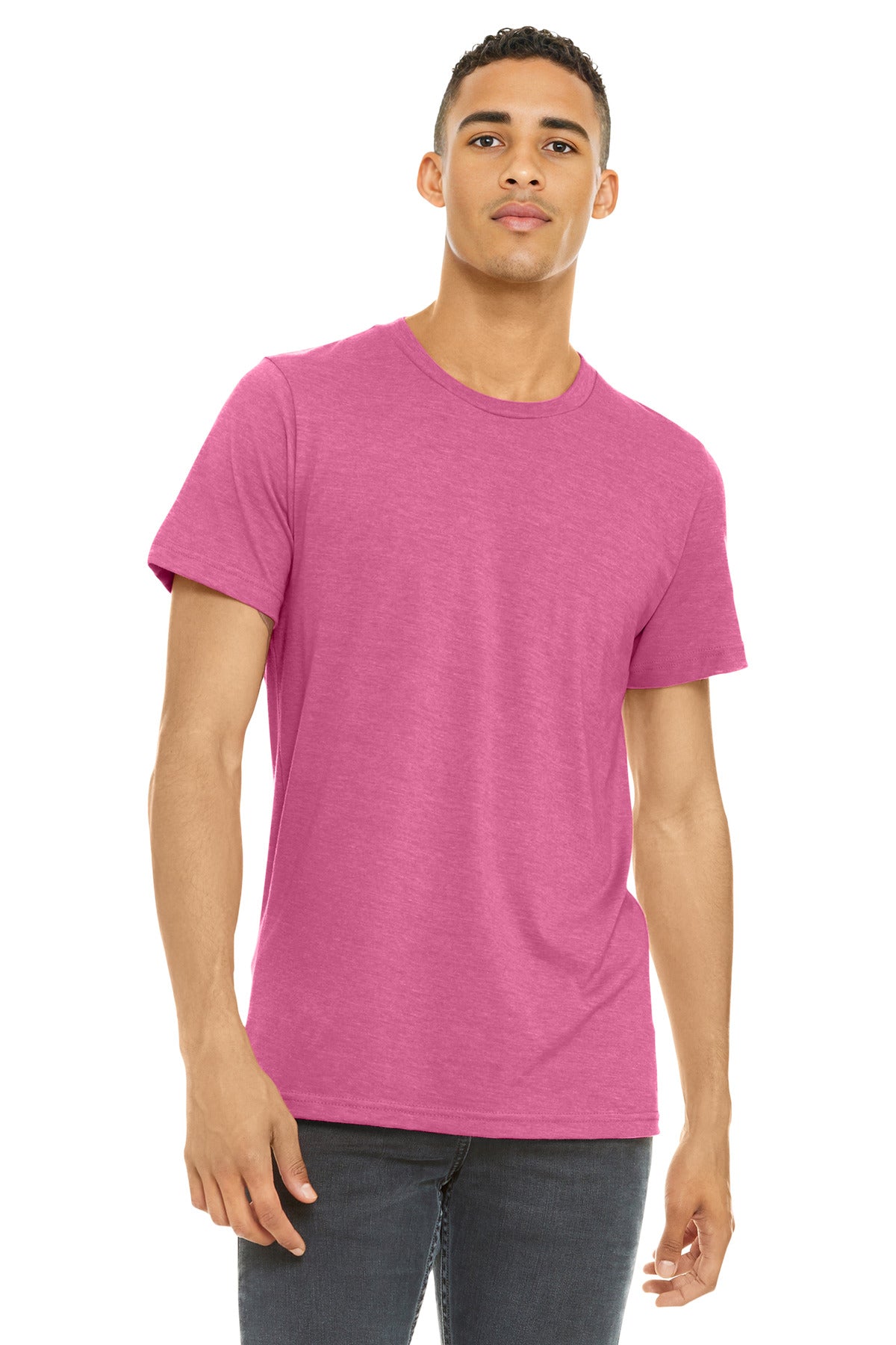 BELLA+CANVAS ® Unisex Heather CVC Short Sleeve Tee. BC3001CVC - Bella + Canvas BC3001CVC