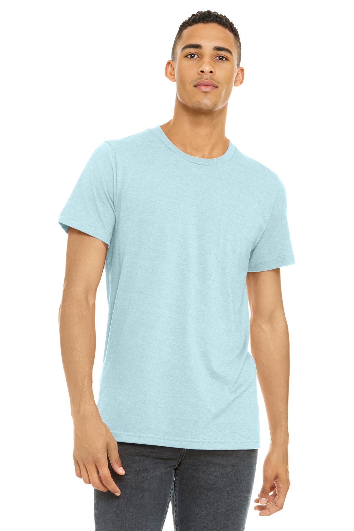 BELLA+CANVAS ® Unisex Heather CVC Short Sleeve Tee. BC3001CVC - Bella + Canvas BC3001CVC