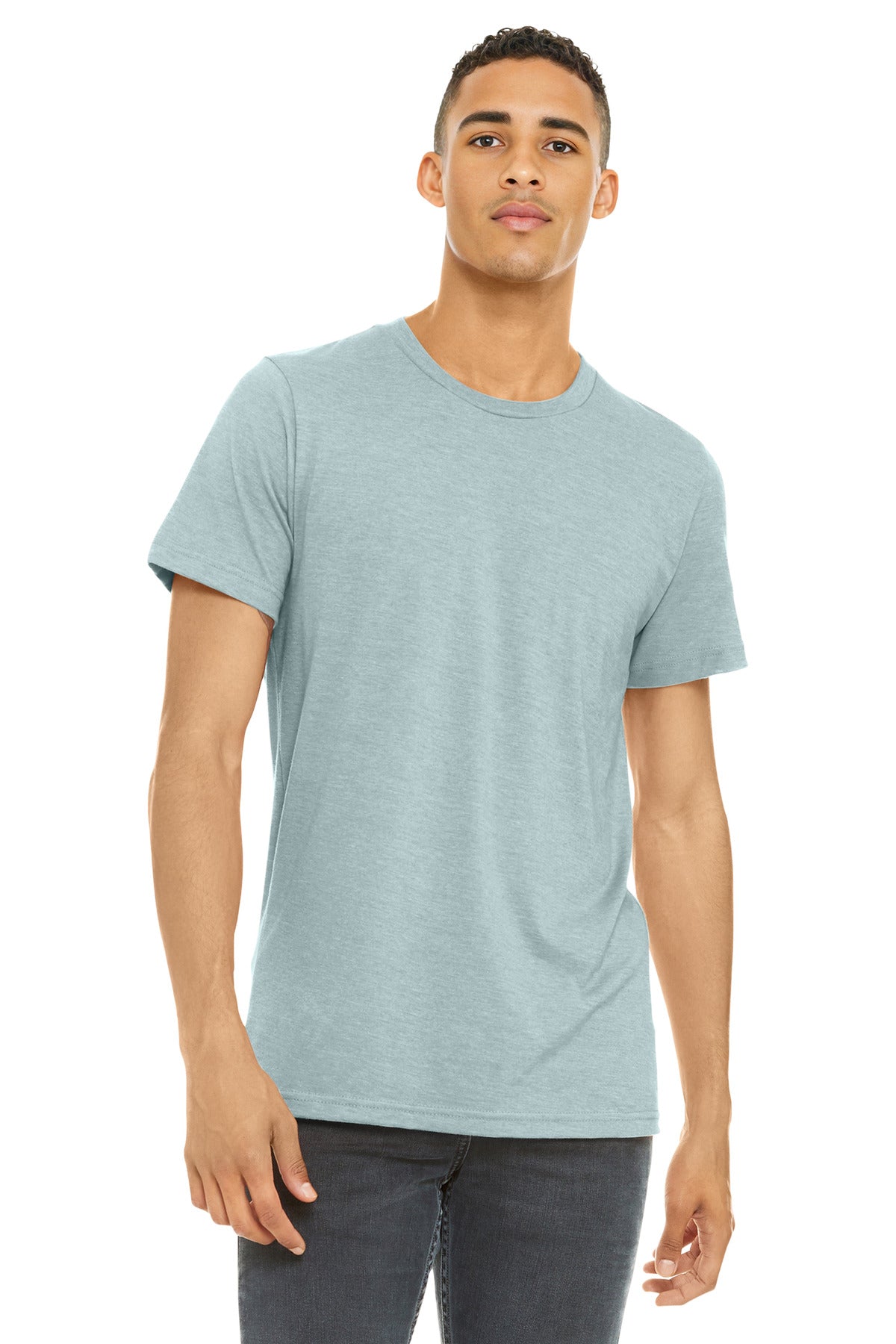 BELLA+CANVAS ® Unisex Heather CVC Short Sleeve Tee. BC3001CVC - Bella + Canvas BC3001CVC