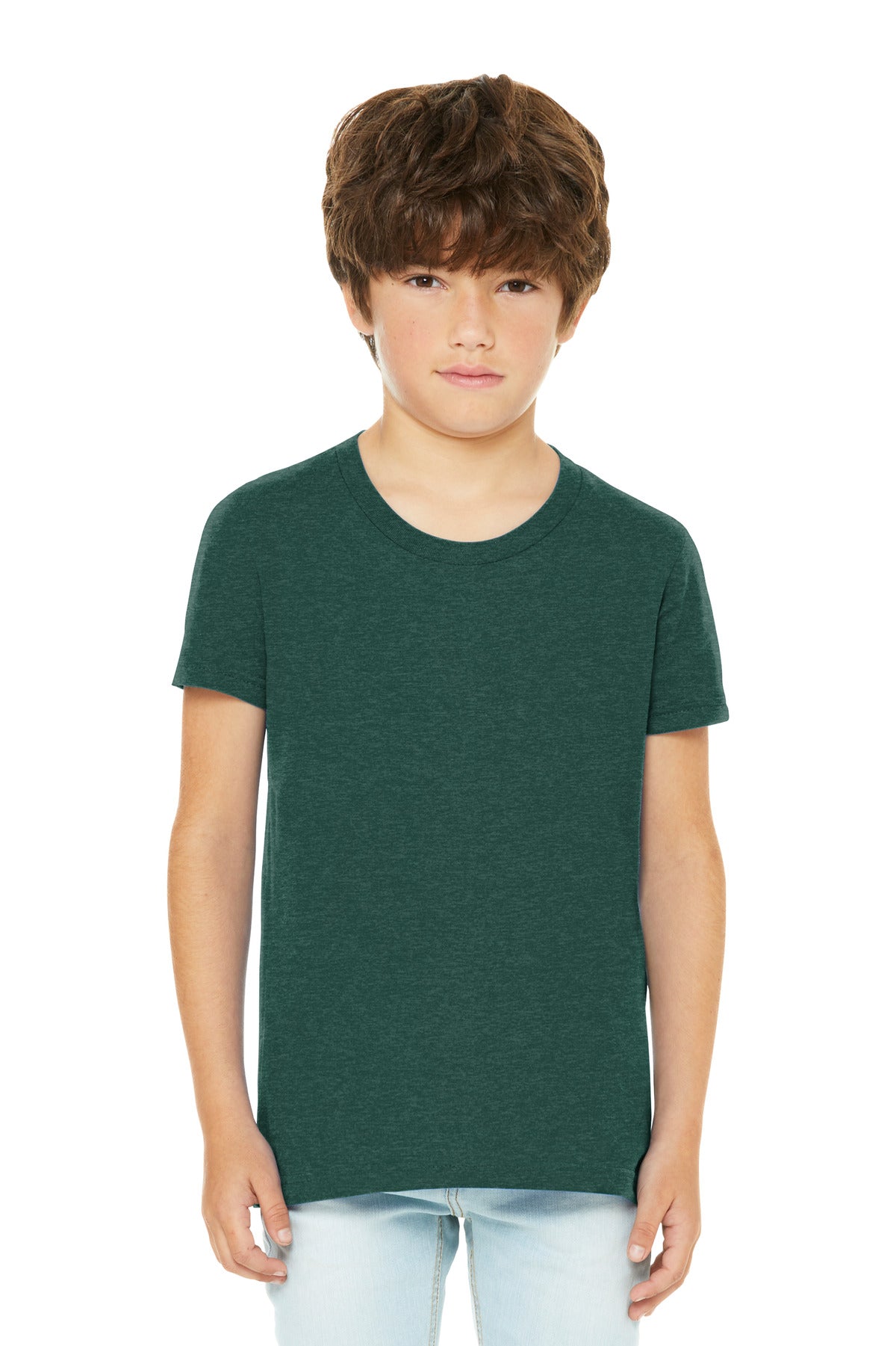 BELLA+CANVAS ® Youth Heather CVC Tee BC3001YCVC - Bella + Canvas BC3001YCVC