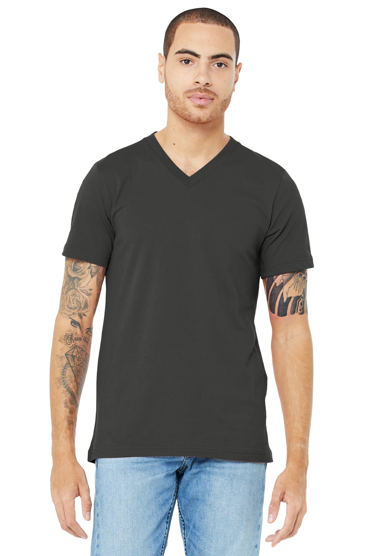BELLA+CANVAS ® Unisex Jersey Short Sleeve V-Neck Tee. BC3005 - Bella + Canvas BC3005