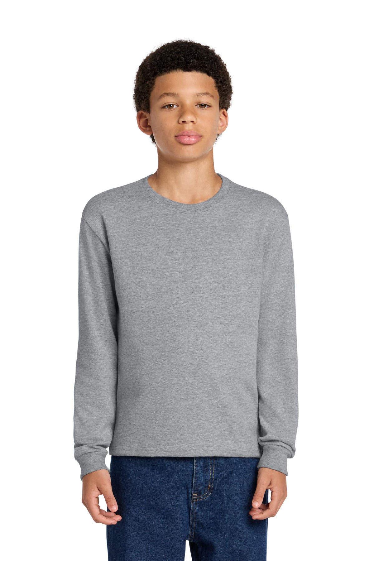 Joe's USA Premium Youth 6-Ounce Heavyweight Long Sleeve Tee