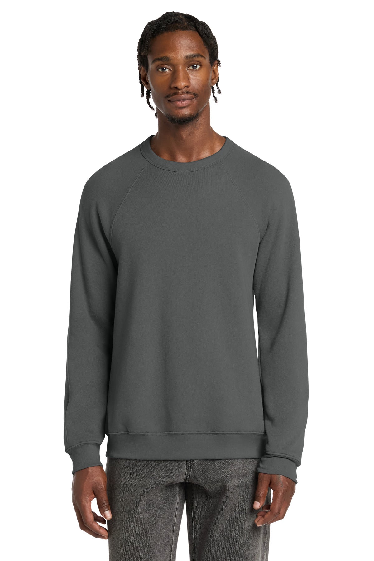 Joe's USA Premium Unisex Sponge Fleece Raglan Sweatshirt